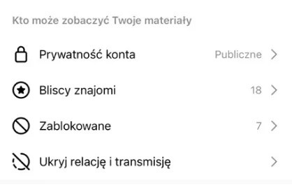 Kto może zobaczyć Twojego Instagrama - Zablokowani